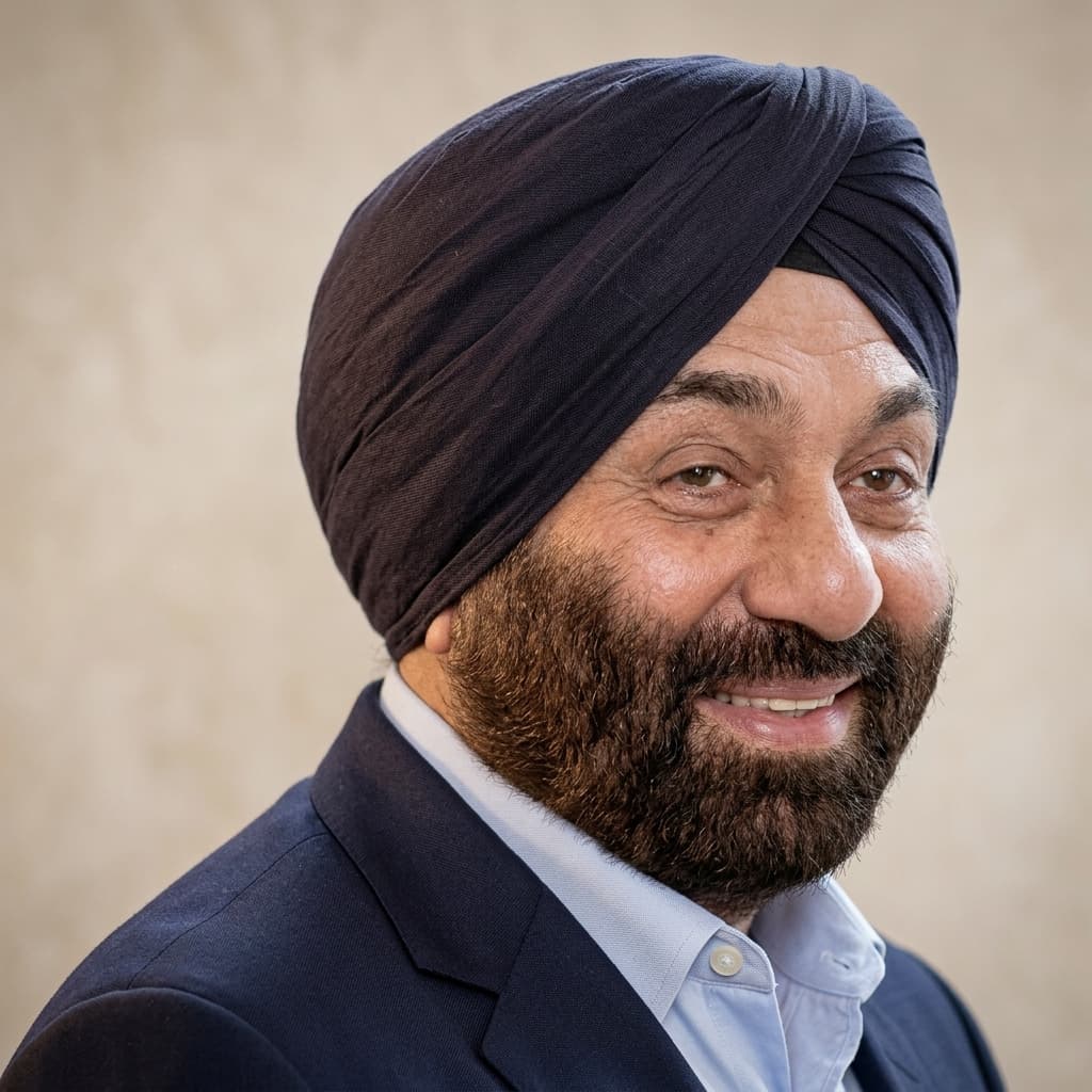 Portrait of Mr. Manjit Singh, CMD, Bonn Group